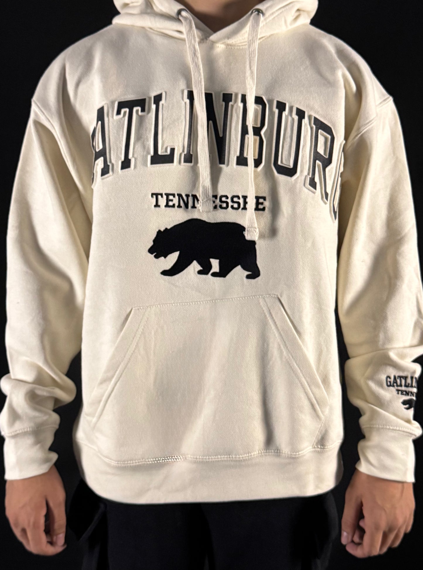 Classic Loose Fit Hoodie - beige