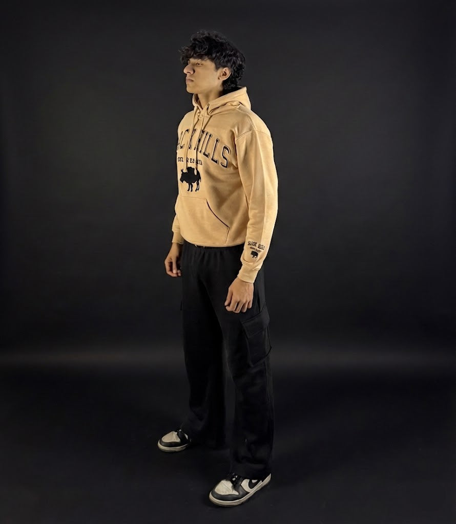 Classic Loose Fit Hoodie -Nude