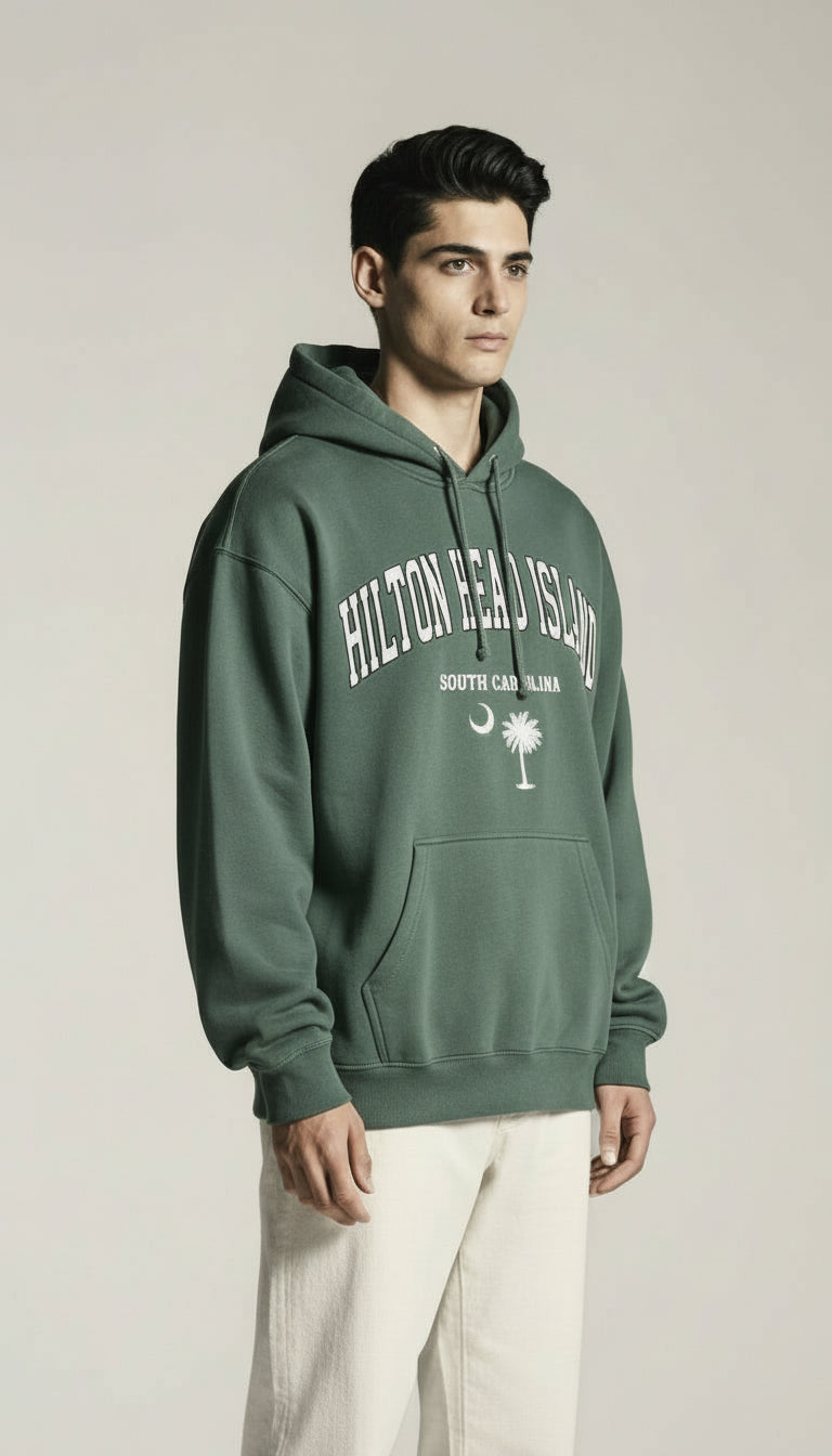 Classic Loose Fit Hoodie - Willow