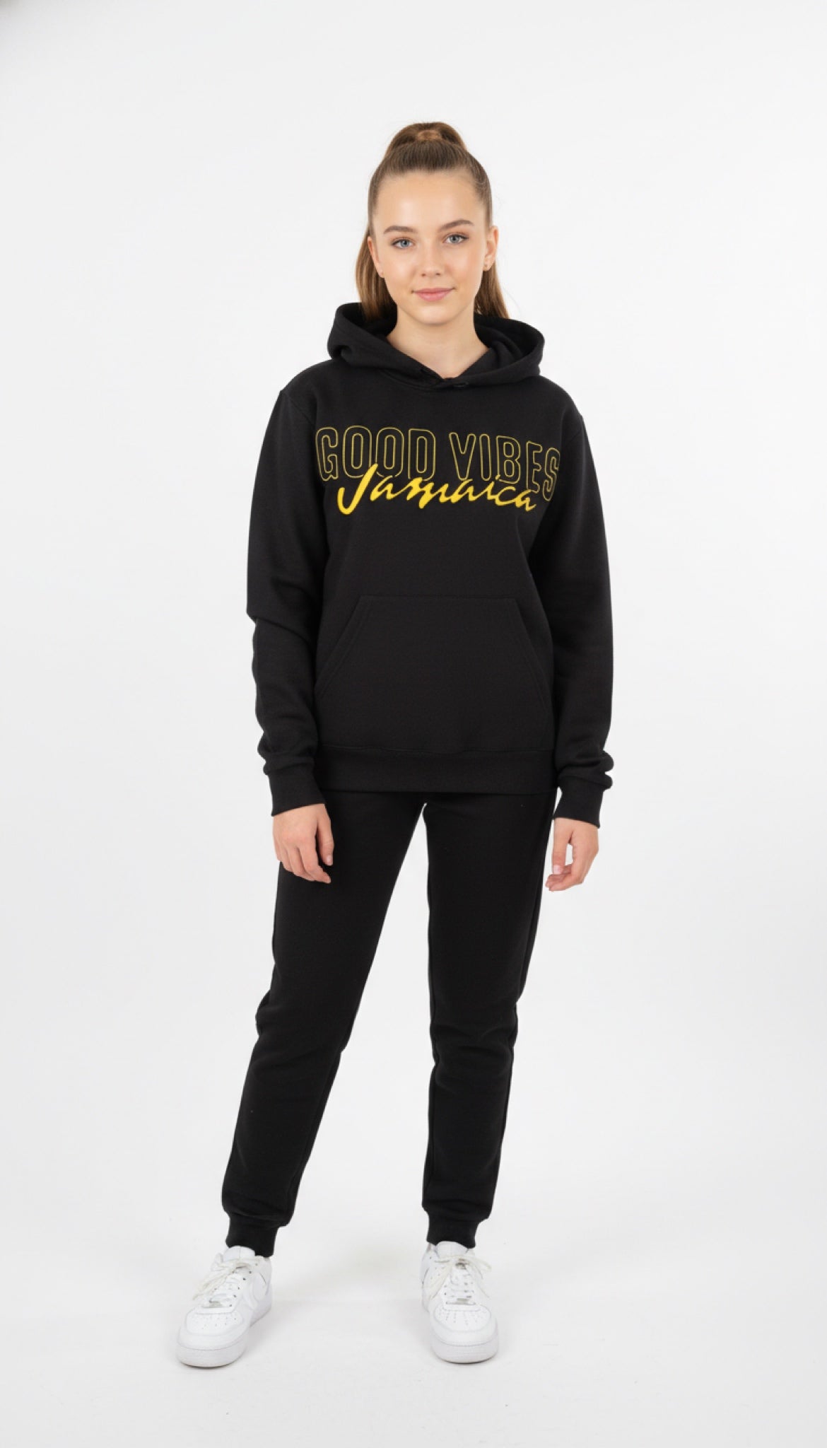 Classic Loose Fit Hoodie - Black