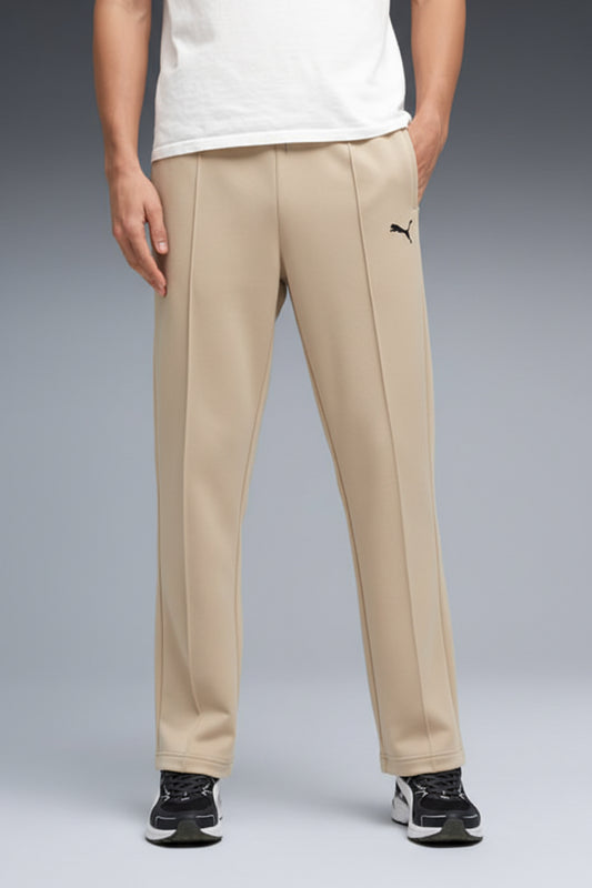Loose Dry Fit Trousers -  Beige