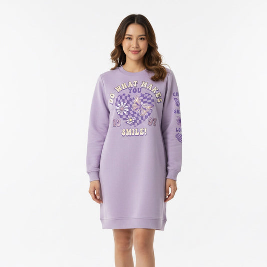 Tunic Fit Shirt - Lilac