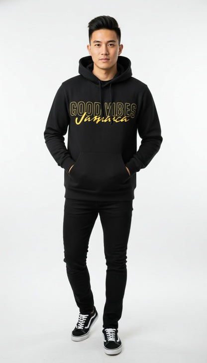 Classic Loose Fit Hoodie - Black