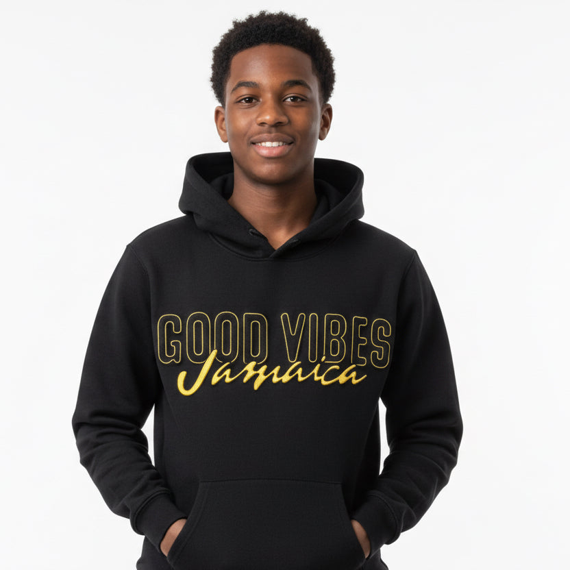 Classic Loose Fit Hoodie - Black