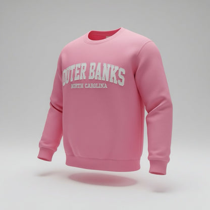 Classic Loose Fit Sweatshirt - Pink