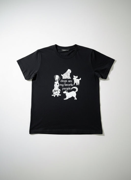 Dogs - Classic Fit T Shirt - Black