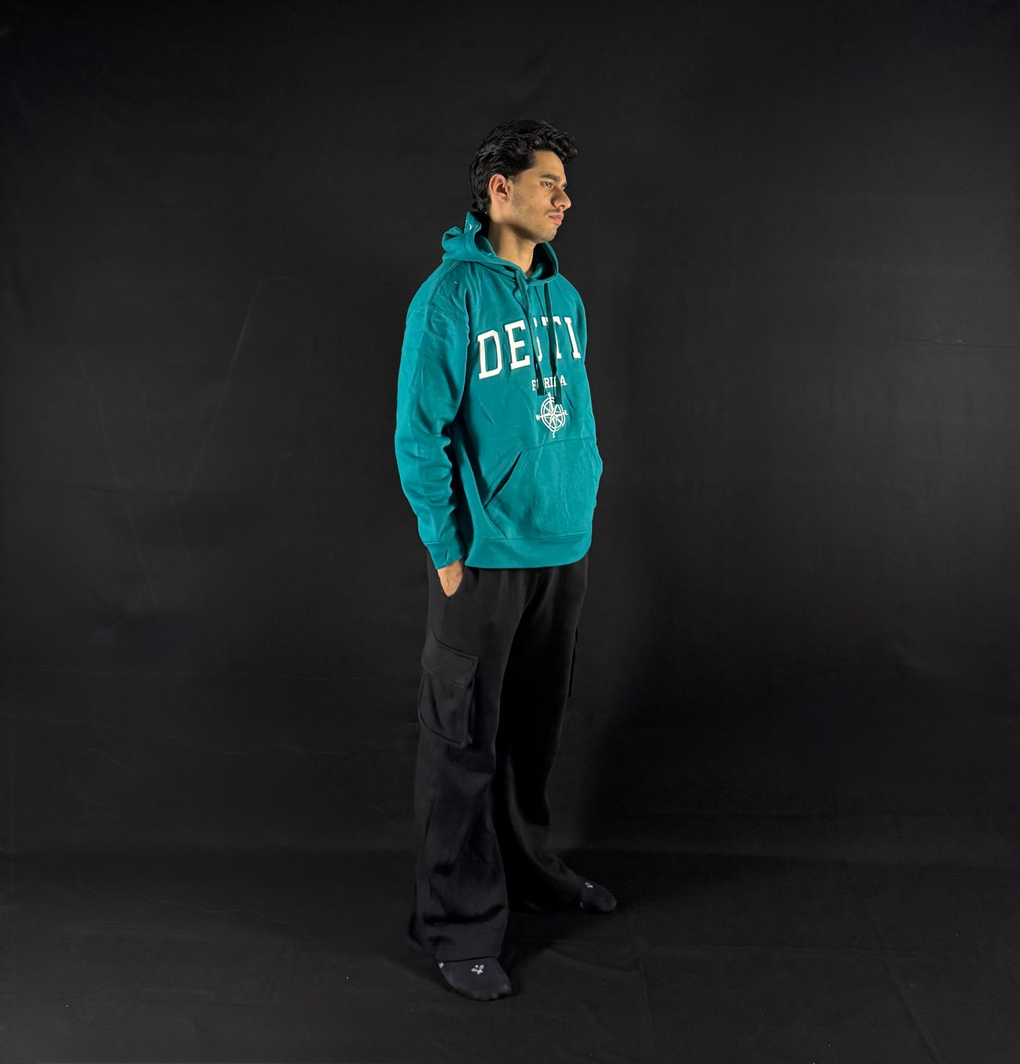 Classic Loose Fit Hoodie - Zinc