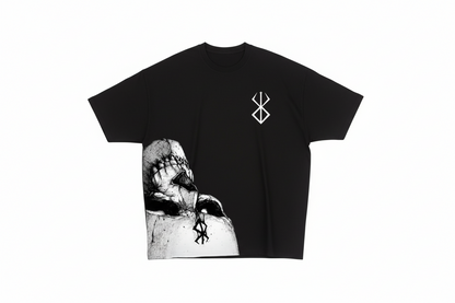 THE END - Oversized Fit T Shirt - Black