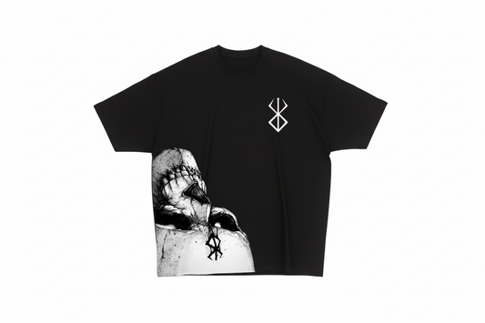THE END - Oversized Fit T Shirt - Black (Copy)