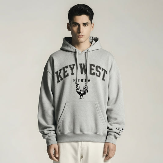 Classic Loose Fit Hoodie - Grey