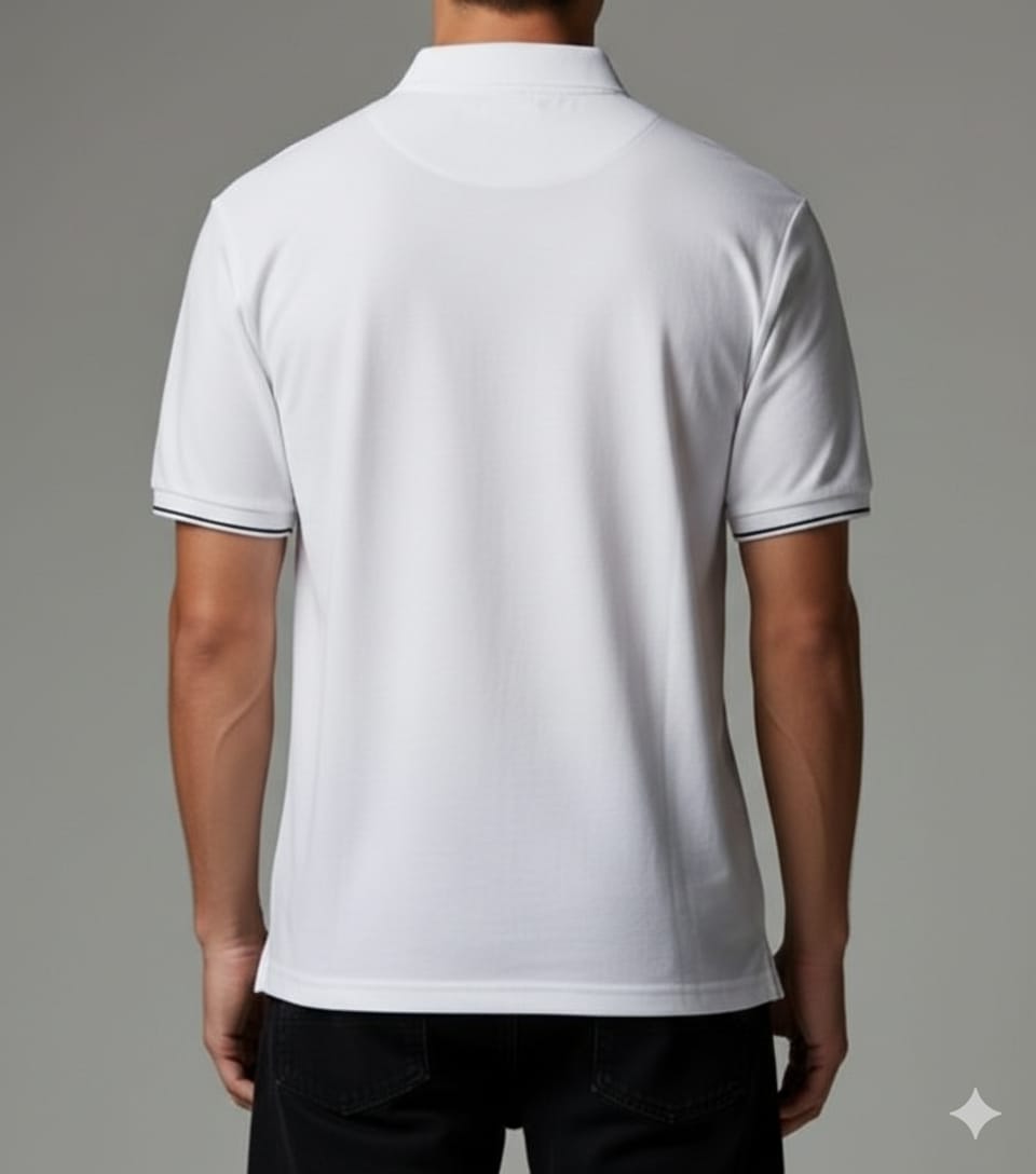 Erima Polo - T Shirt - White