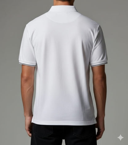 Erima Polo - T Shirt - White