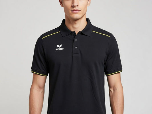 Erima Polo - T Shirt - Black