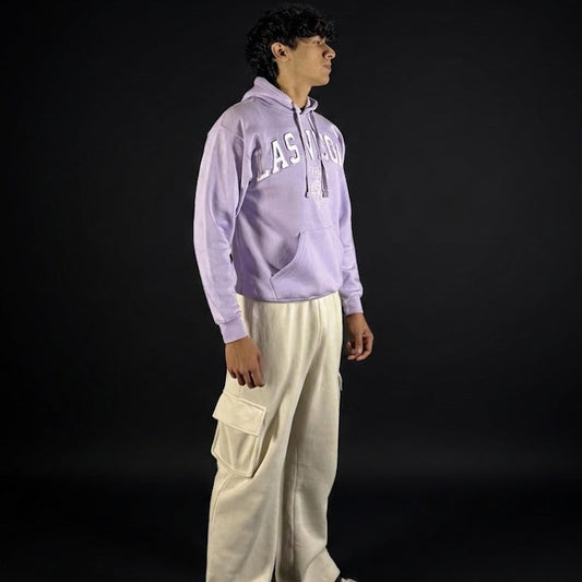 Classic Loose Fit Hoodie - Lilac
