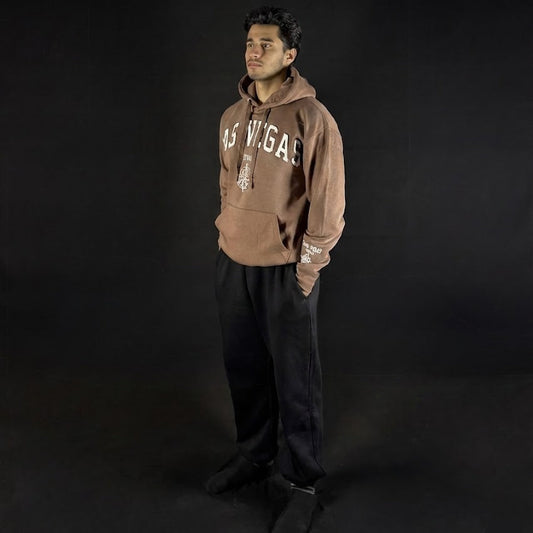 Classic Loose Fit Hoodie - Brown