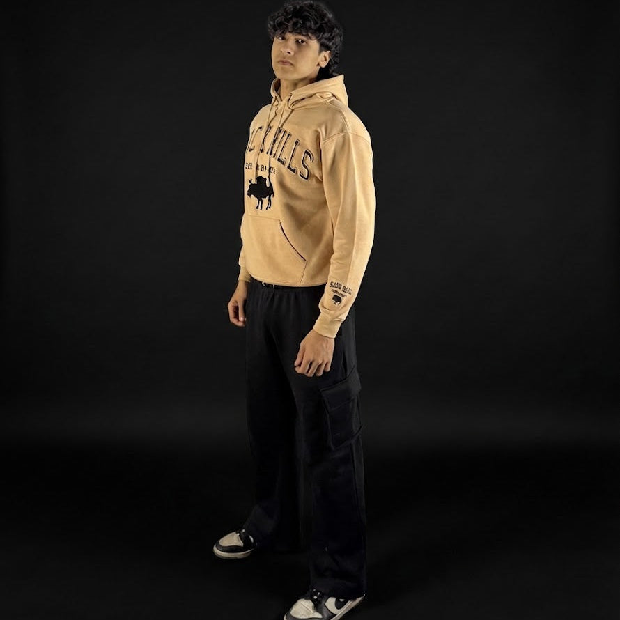 Classic Loose Fit Hoodie -Nude