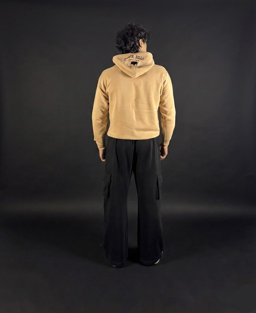 Classic Loose Fit Hoodie -Nude