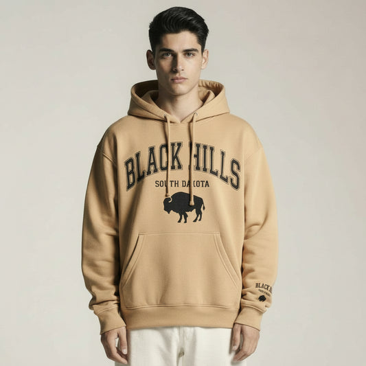 Classic Loose Fit Hoodie -Nude