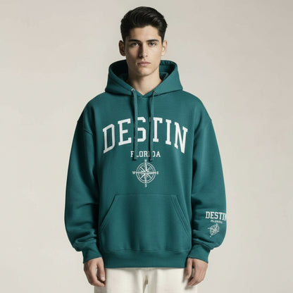 Classic Loose Fit Hoodie - Zinc