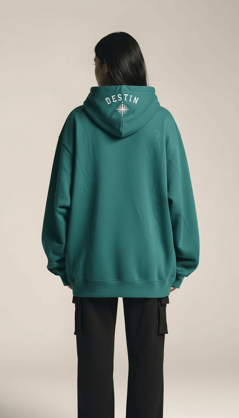 Classic Loose Fit Hoodie - Zinc